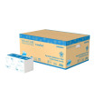 Skládané papírové ručníky Velvet Professional - 2vrstvé, bílé, 23x25 cm, 20 x 150 ks, 100% celuloza