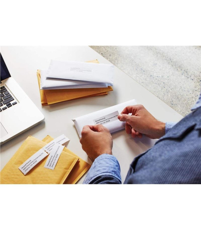 Štítky pro LabelWriter Dymo - 89 x 28 mm, bílá, 2 x 130 ks