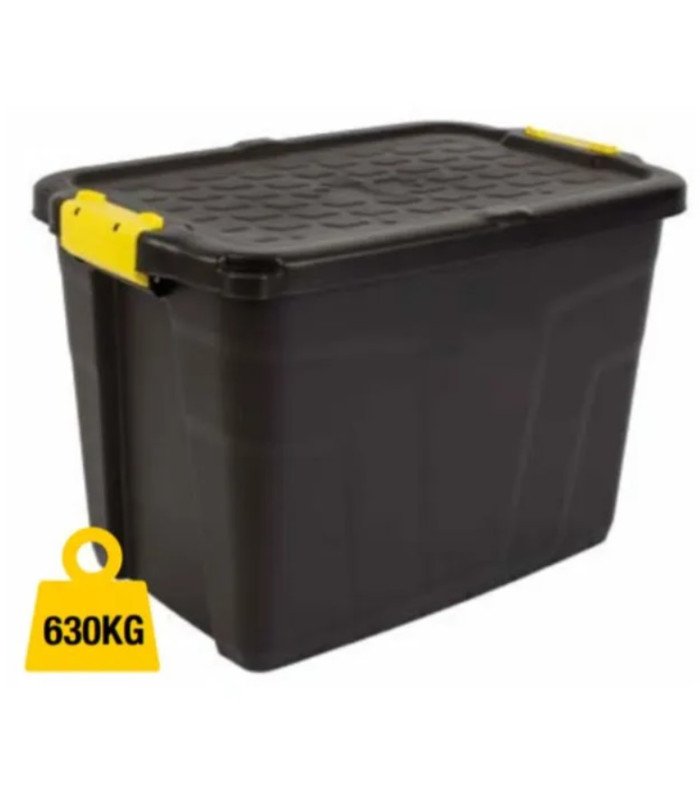 Plastová krabice Strata Heavy Duty - černá 60 l