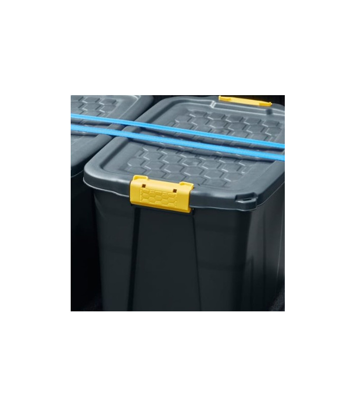 Plastová krabice Strata Heavy Duty - černá 60 l