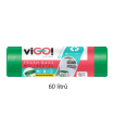 Pytle na odpadky ViGO - 60 l, zelené, 28 mic, 10 ks