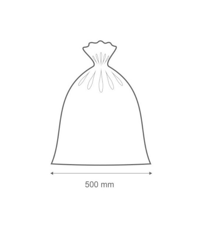Pytle na odpadky viGO - černé, pevné 35l, LPDE,23 µm, 15 ks
