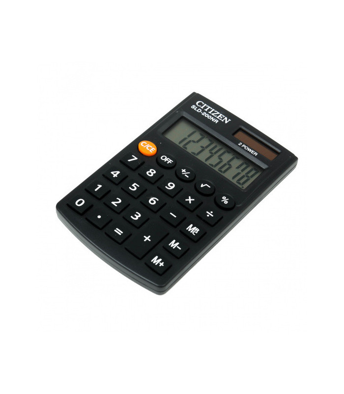 Kapesní kalkulačka Citizen SLD-200NR - černá