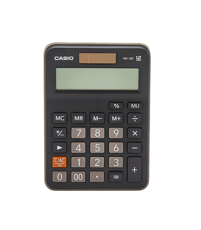 Stolní kalkulačka Casio MX-12B - 12místný displej, černá