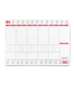 Plánovací kalendář a podložka na stůl - A2, pro rok 2024