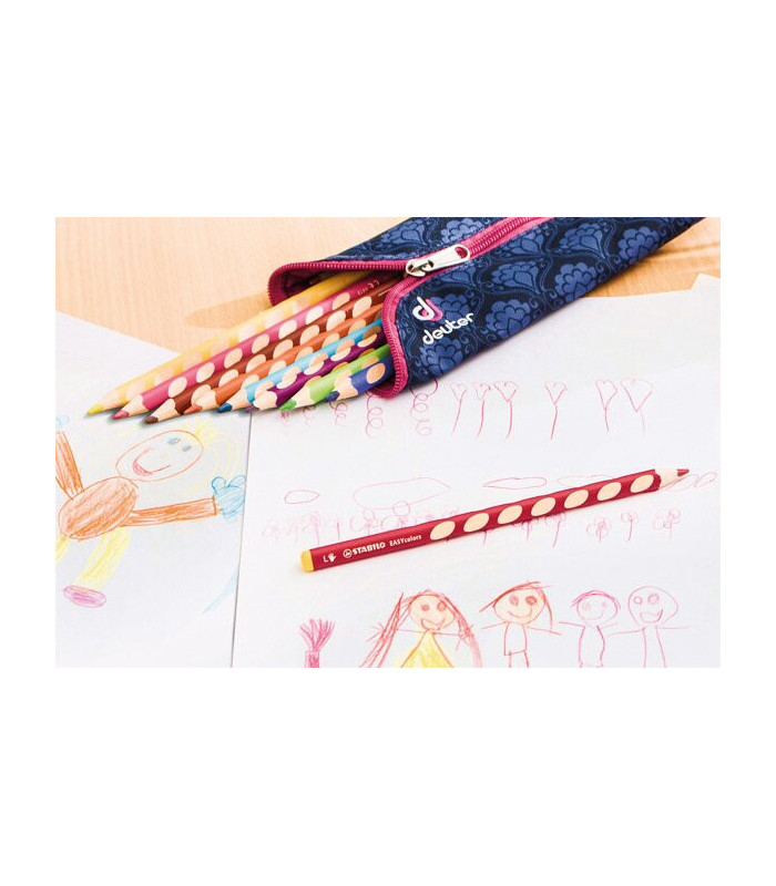 Pastelky Stabilo EASYcolors - pro praváky, ergonomické, 12 barev