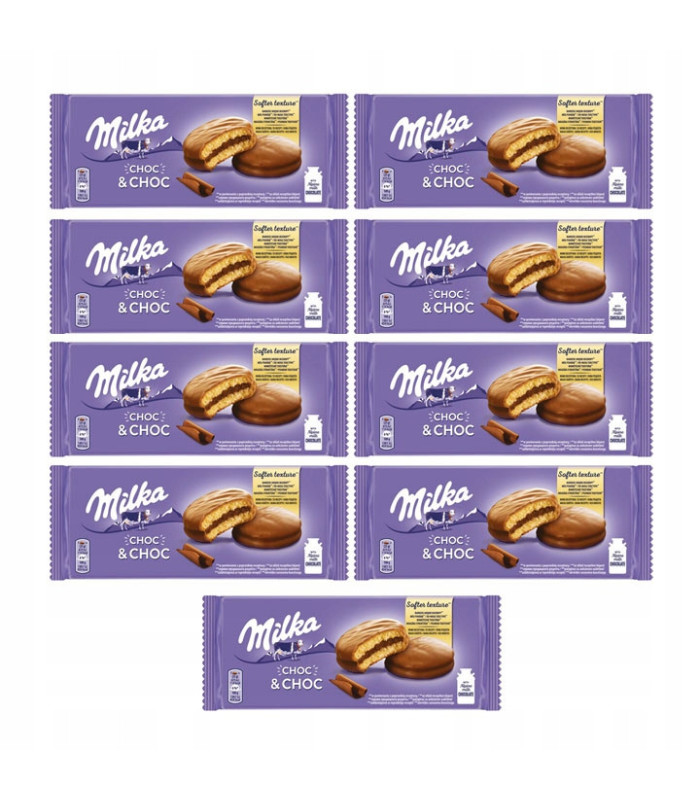 Sušenky Milka Choc & Choc, 150 g