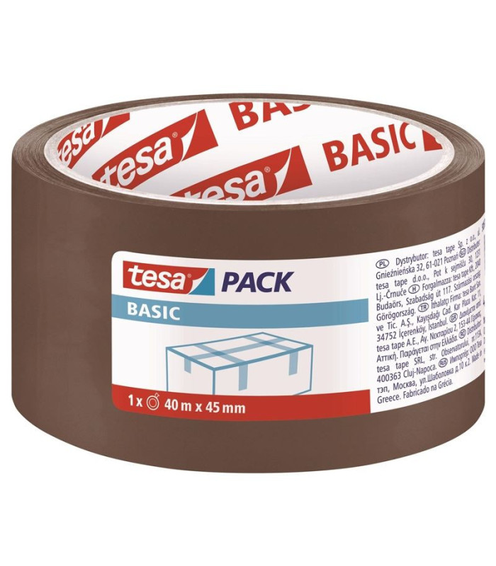 Balicí páska Tesa Standard - hnědá, 45 mm x 40m, 1 ks