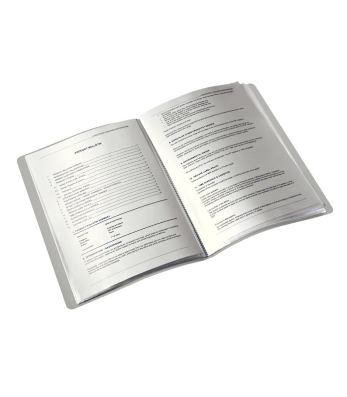 Katalogová kniha Leitz Style - A4, 20 kapes, arkticky bílá