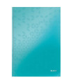 Zápisník Leitz WOW - A4, linka, ledově modrá