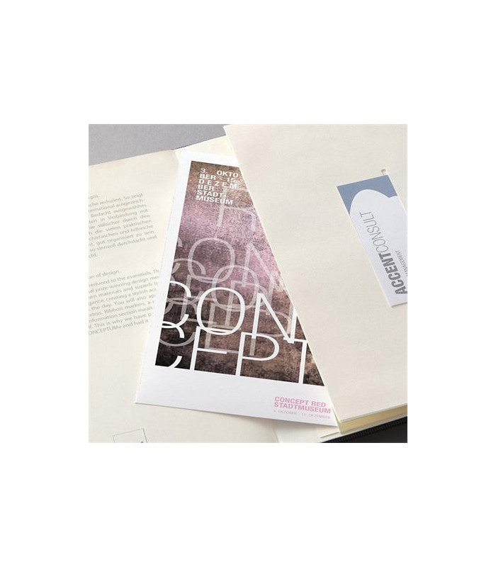 Záznamní kniha Sigel Conceptum - Hardcover, A5, linkovaná, tmavě šedá