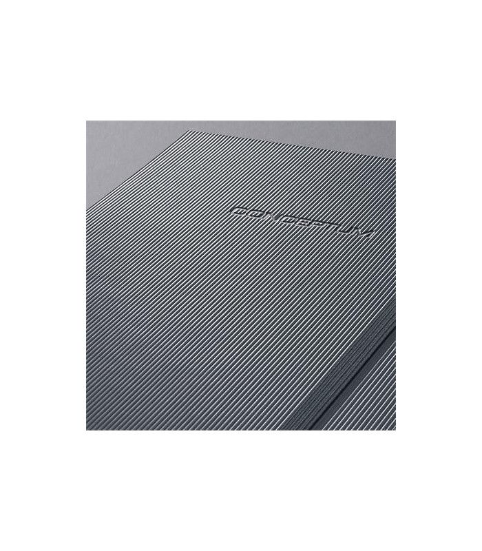 Záznamní kniha Sigel Conceptum - Hardcover, A5, linkovaná, tmavě šedá