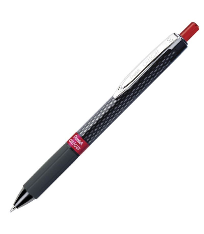 Gelový roller Pentel Oh! Gel - červená , 0,7 mm