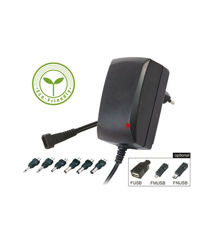Adaptér napájecí 3-12V Geti MW3K10GS 1000mA