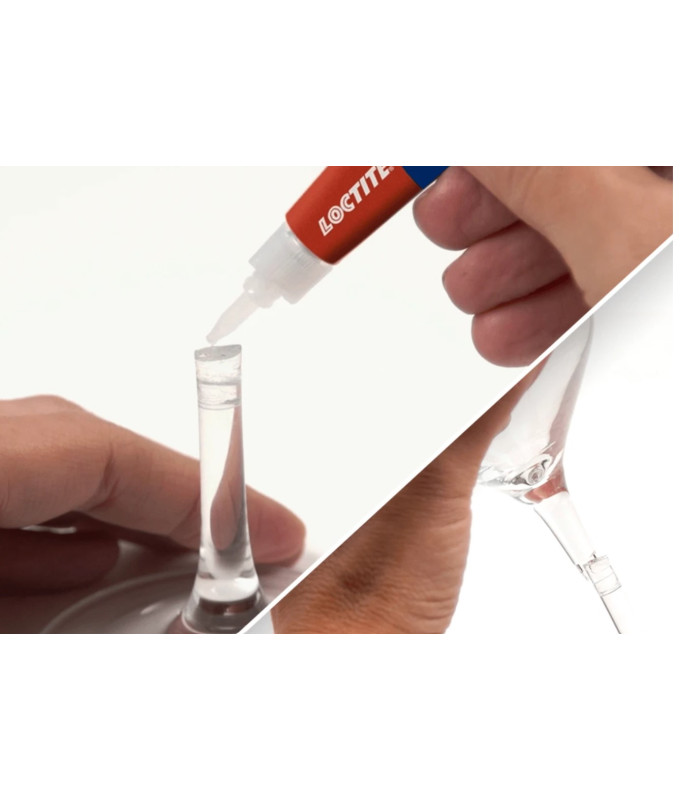 Vteřinové lepidlo Loctite Super Bond Power - gel, 3+1 g