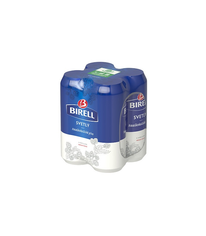 Nealkoholické pivo Birell - 24x 0,33 l, plech