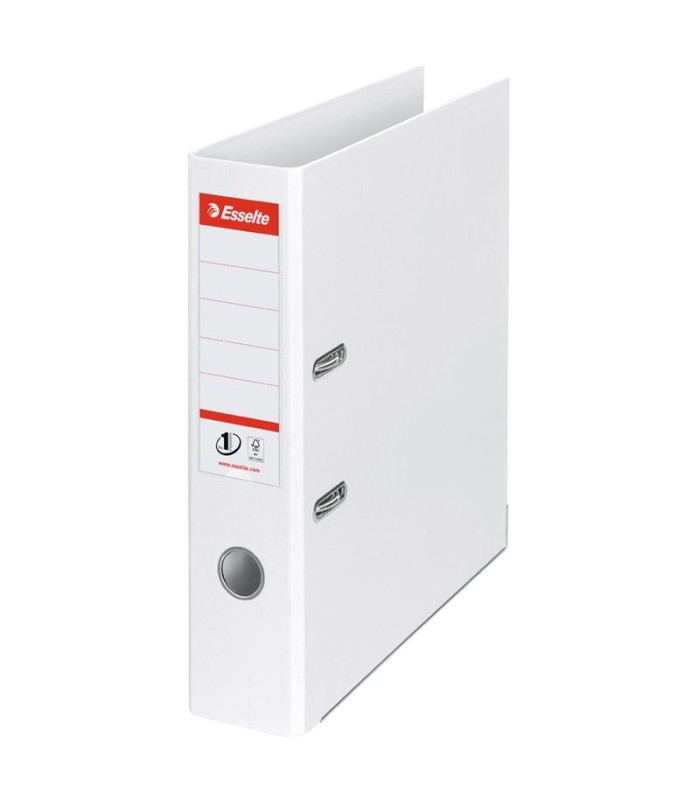 Pákový pořadač Esselte No.1 - A4, šíře hřbetu 7,5 cm, bílý