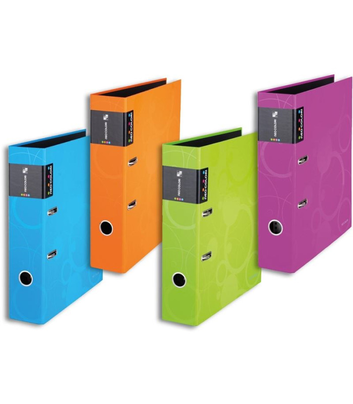 Pákový pořadač Neo Colori - A4, šíře hřbetu 7 cm, zelený