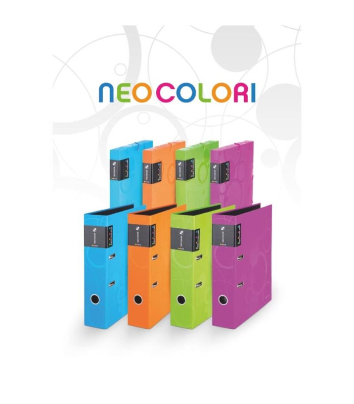 Pákový pořadač Neo Colori - A4, šíře hřbetu 7 cm, zelený