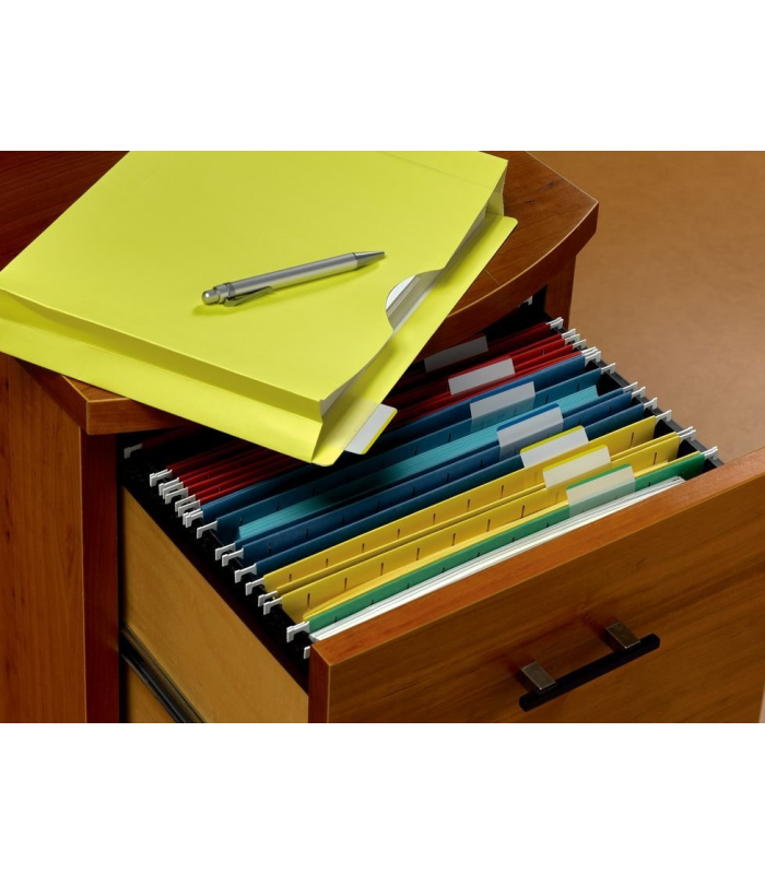 Záložky Post-it do pořadačů - mix barev, 4 druhy barev