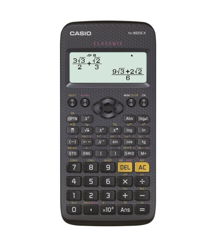 Vědecká kalkulačka Casio FX-82CEX - černá