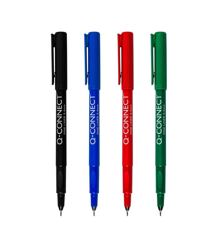 Liner Q-Connect - 0,4 mm, černý