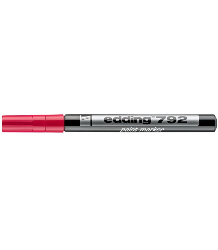 Lakový popisovač Edding 792 - červený