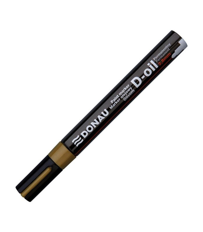 Lakový popisovač Donau - hrot 2,8 mm, zlatý
