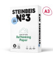 Recyklovaný papír Steinbeis Nr.3 Pure White A3 - 80 g/m2, CIE 110, 500 listů