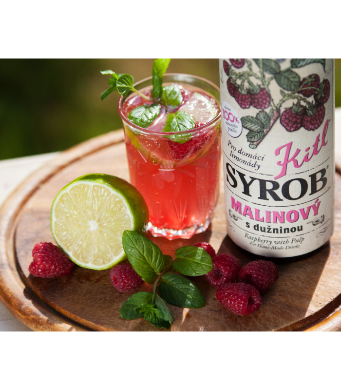 Kitl Syrob - malinový sirup 0,5 l