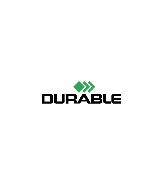 Zakládací desky s klipem Durable Duraclip - A4, kapacita 60 listů, modré