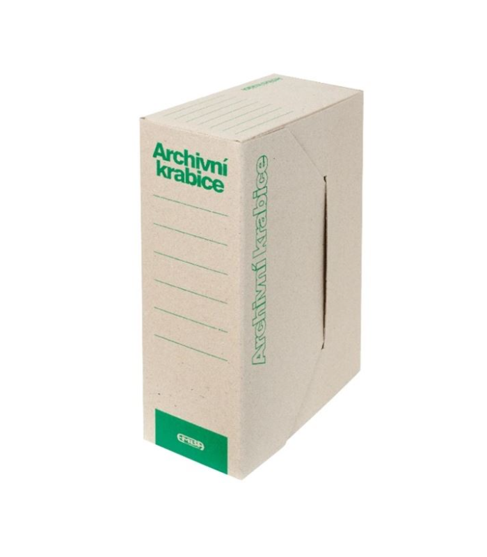 Archivní krabice Emba - přírodní, 11 x 35 x 26 cm