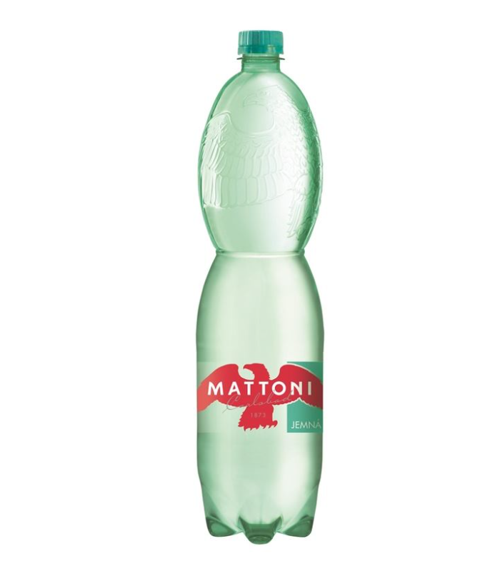 Minerální voda Mattoni - jemně perlivá, 6x 1,5 l