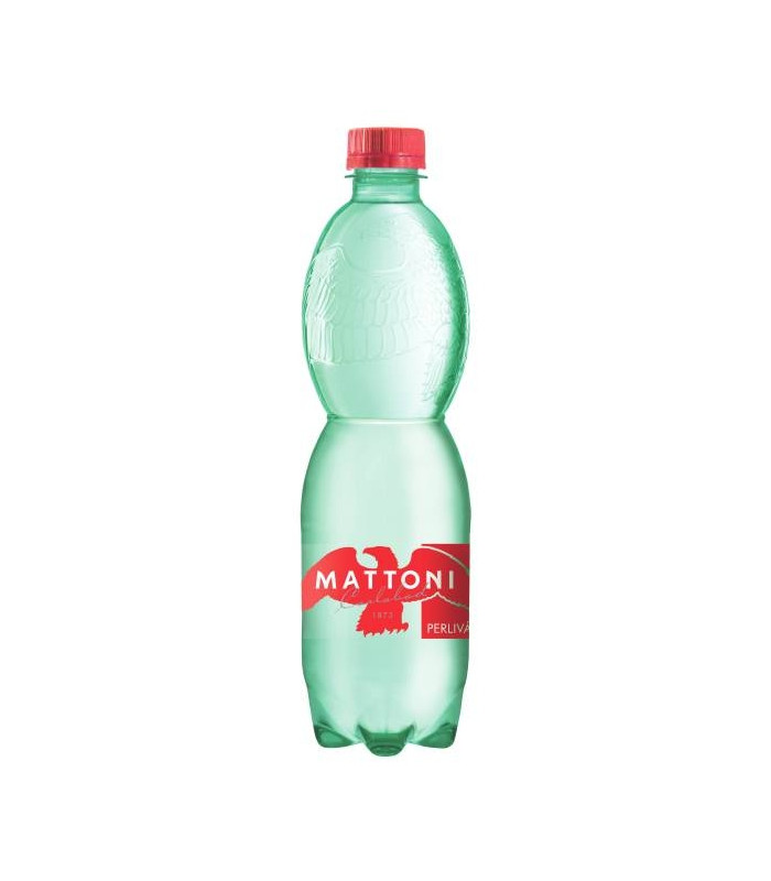 Minerální voda Mattoni - perlivá, 12x 0,5 l