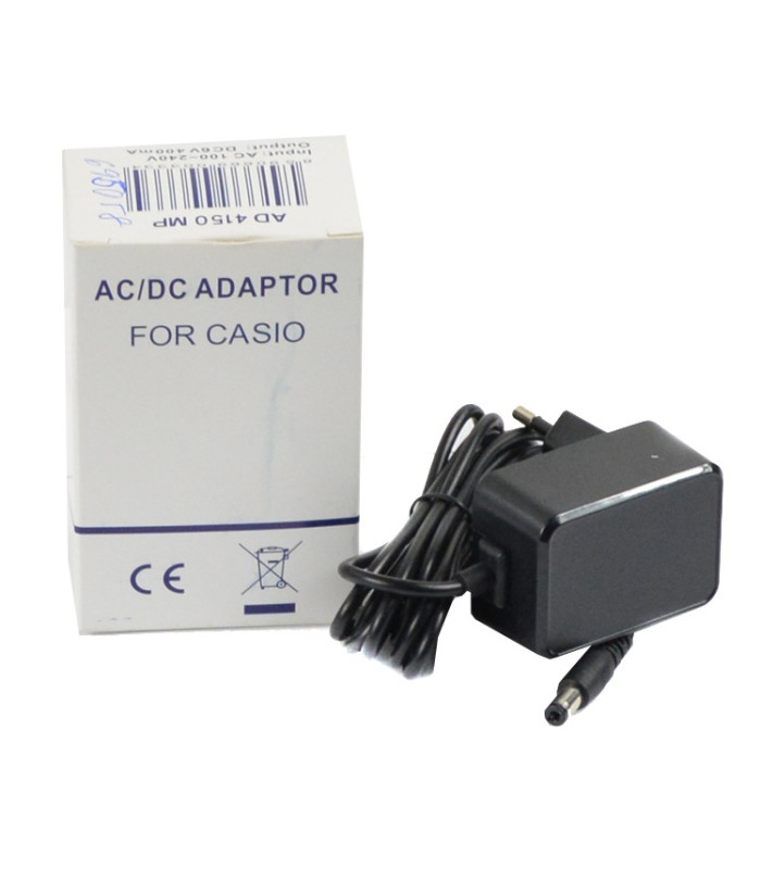 Adaptér síťový Casio, AD 4150 MP, černý