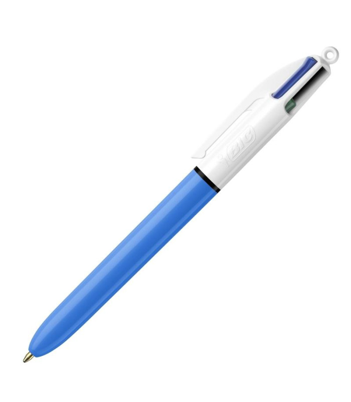 Kuličkové pero Bic Medium - čtyřbarevné, modré