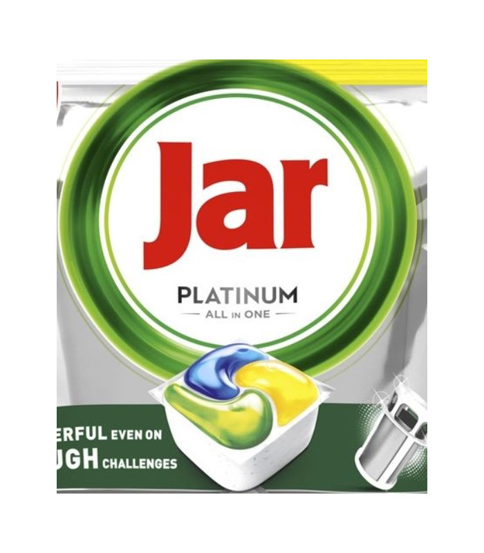 Tablety do myčky Jar Platinum - citron, 125 ks
