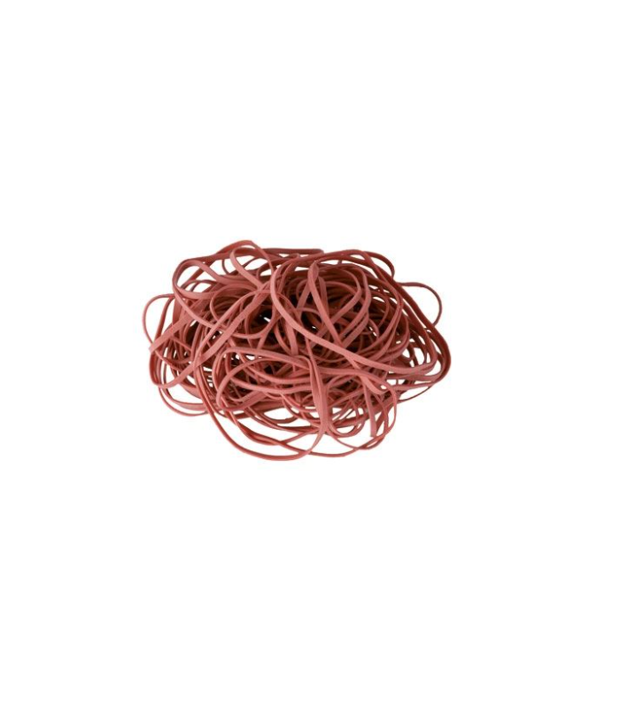 Gumičky - 80 mm, červené, 500 g