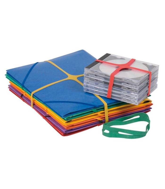 Křížové gumičky Q-Connect - průměr 102 mm, 100 g