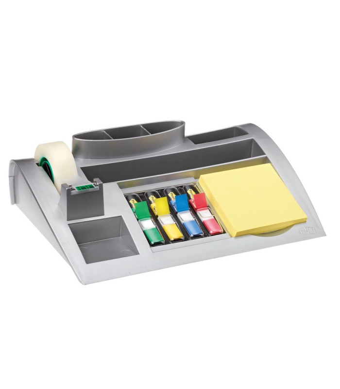 3M Post-it stolní organizér + základní balení bločků a lepicí pásky