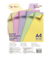 Barevné papíry Gimboo A4 - složka 100 listů, 5 pastelových barev