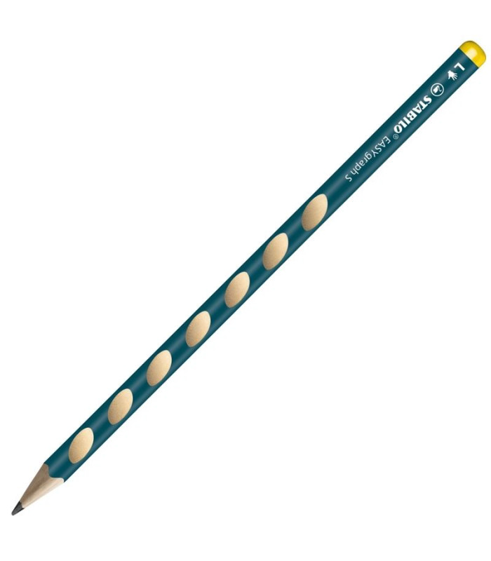 Grafitová tužka STABILO EASYgraph S - bez pryže, HB L, modrá