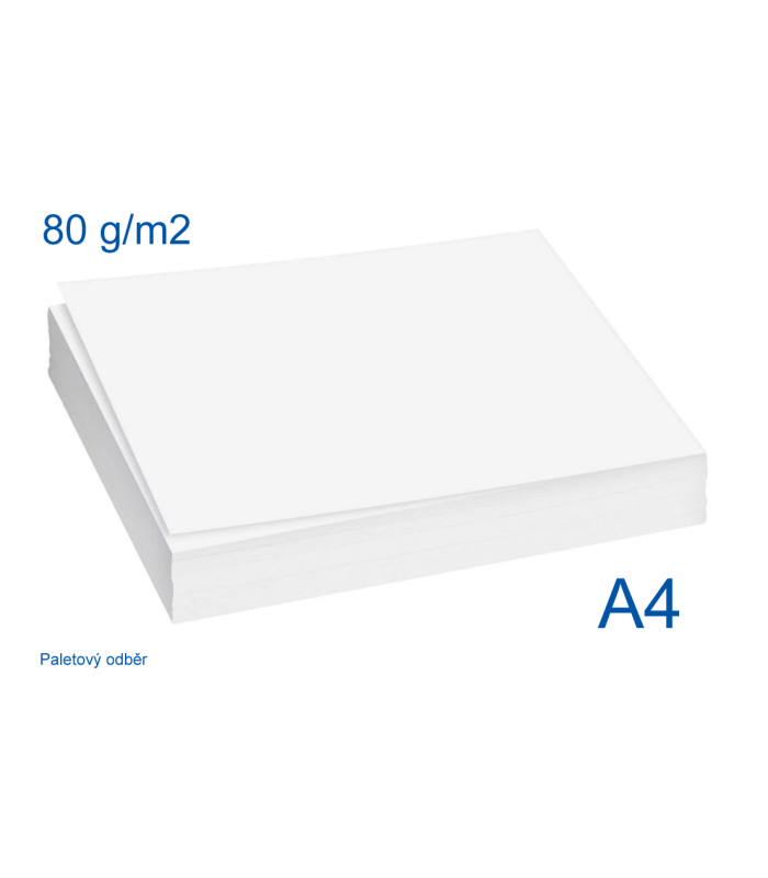 Kancelářský papír A4 - 80g/m2, CIE 146, 500 listů