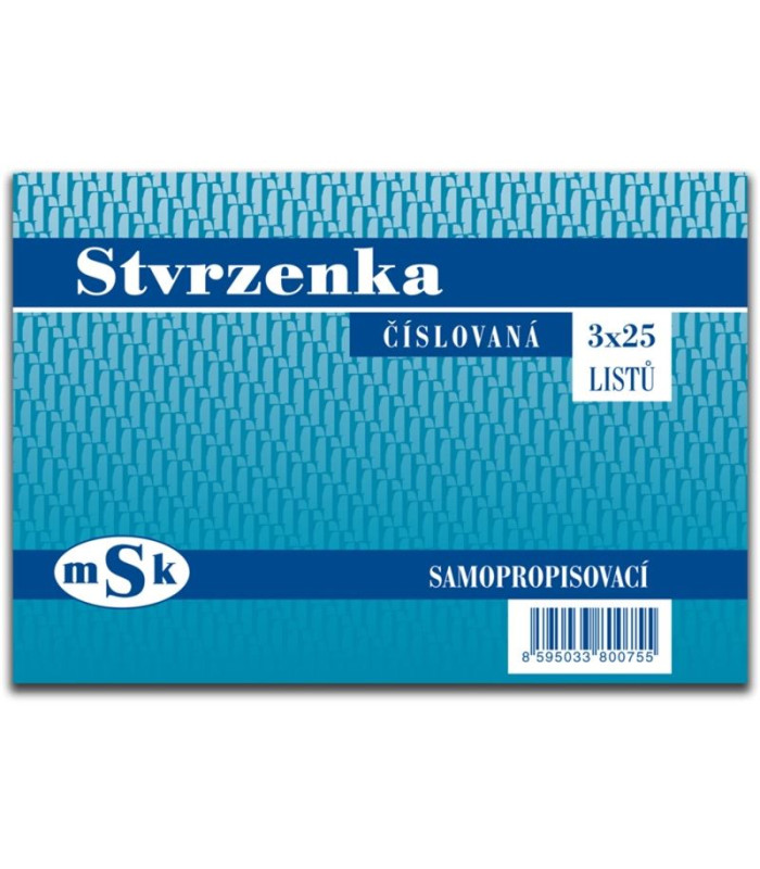 Stvrzenka, kopie stvrzenky, juxta