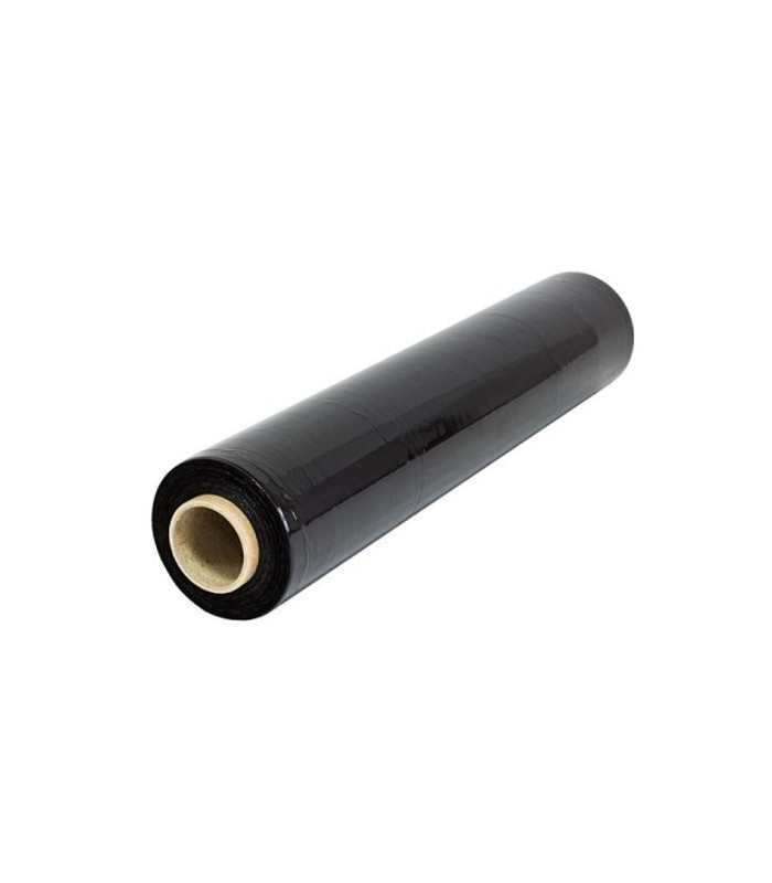 Stretchová fólie - 1,67 kg, 23 mic, role 50 cm, černá
