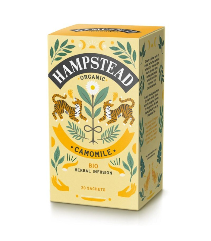 Bylinný čaj Hampstead - heřmánkový, bio, 20 x 1,25 g