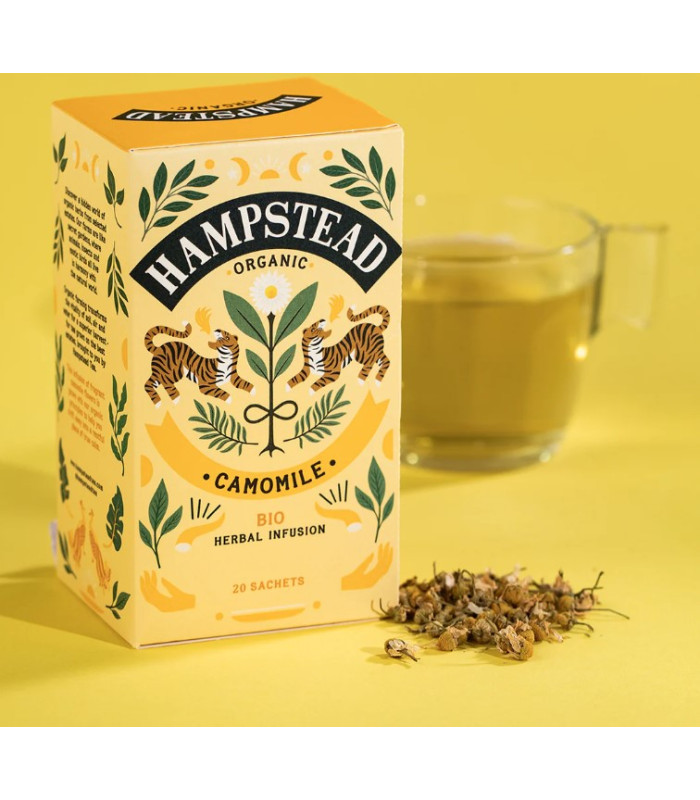 Bylinný čaj Hampstead - heřmánkový, bio, 20 x 1,25 g