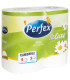 Toaletní papír Perfex - heřmánek De Luxe, 3vrstvý, bílý, 4 ks