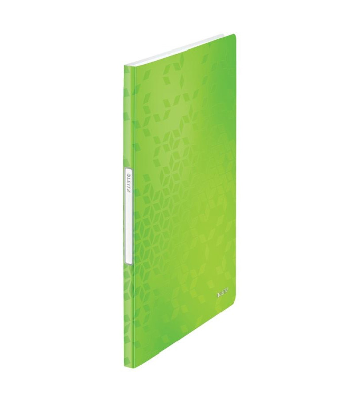 Katalogová kniha Leitz WOW - A4, 20 kapes, zelená