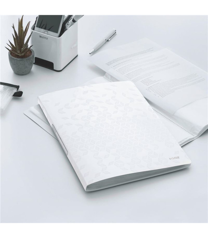 Katalogová kniha Leitz WOW - A4, 20 kapes, zelená